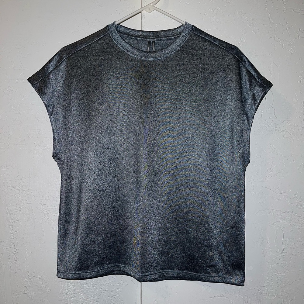 Anthropologie Porridge Shine Muscle Tee